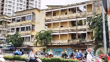 Tính mạng của hàng trăm hộ dân tại chung cư Vĩnh Hội đang bị đe dọa