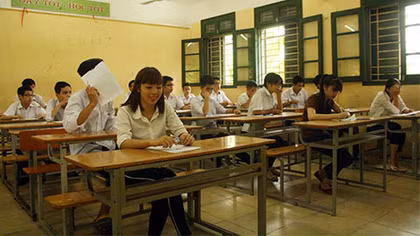 Tuyển sinh vào lớp 10 tại Hà Nội: Thí sinh hào hứng vì đề thi vừa sức