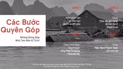 Miền trung thắp lửa yêu thương