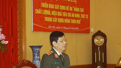 Nâng cao chất lượng, hiệu quả tiêu chí ANTT trong xây dựng nông thôn mới