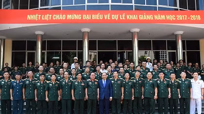 Thủ tướng giao nhiệm vụ cho Học viện quân sự hàng đầu Việt Nam