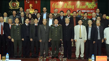 Tri ân những đóng góp của cán bộ Công an hưu trí Tổng cục HC-KT CAND