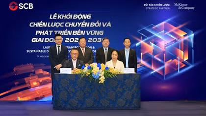SCB khởi động chiến lược chuyển đổi và phát triển bền vững giai đoạn 2020-2030 