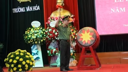 Trường Văn hóa - Cục Đào tạo, Bộ Công an khai giảng năm học mới