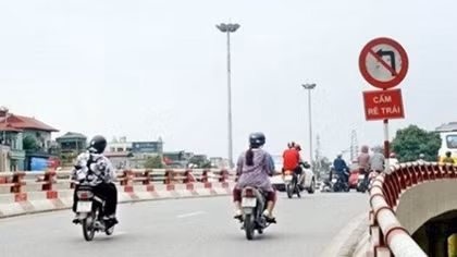 Từ 1/11: Biển cấm rẽ trái không cấm quay đầu