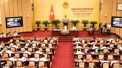 Khai mạc kỳ họp thứ 9 HĐND Thành phố Hà Nội khoá XV