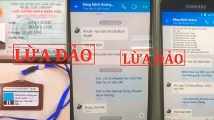 Giả danh nhân viên ngân hàng mời chào trên mạng xã hội để lừa đảo