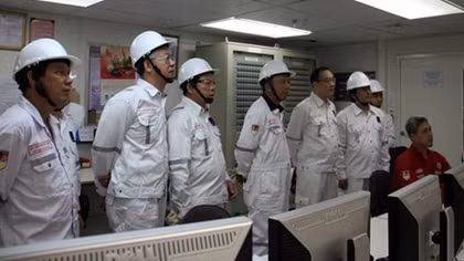 Ủy ban Kinh tế Quốc hội làm việc tại giàn CNTT số 3 Vietsovpetro