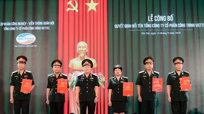 Công ty Công trình Viettel đổi tên, trở thành Tổng công ty thứ 4 thuộc Tập đoàn Viettel