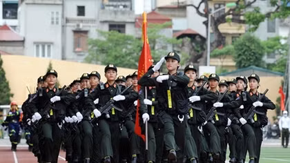 Những hình ảnh đẹp của lực lượng CAND tại Đại hội khoẻ “Vì an ninh Tổ quốc”
