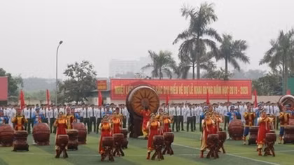 Thành lập Đoàn Nghệ thuật Trống hội thuộc Học viện CSND