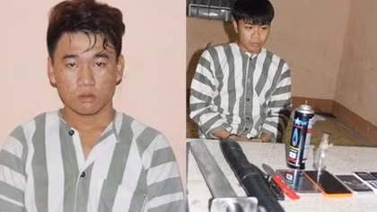 Điểm ma túy thủ mã tấu trong tiệm hớt tóc