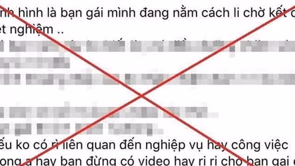 Tung tin bạn gái bị quấy rối tại khu cách ly, nam thanh niên "phải nộp" phạt
