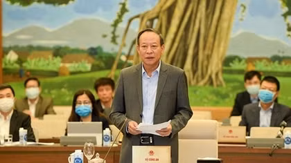 Thứ trưởng Lê Quý Vương giải trình về dự án Luật Phòng, chống ma túy (sửa đổi)