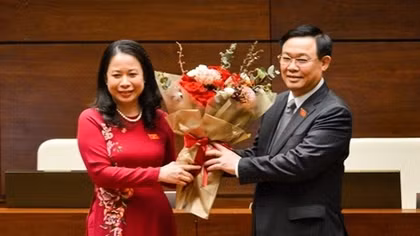 Quốc hội bầu đồng chí Võ Thị Ánh Xuân làm Phó Chủ tịch nước