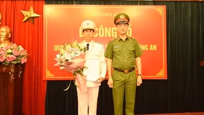 Công bố Quyết định bổ nhiệm Viện trưởng Viện Khoa học hình sự