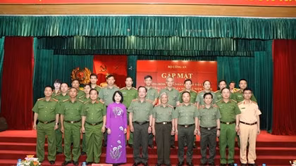 Gặp mặt thương binh, thân nhân liệt sỹ tiêu biểu trong CAND