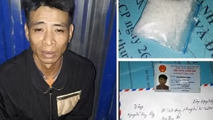 Vi phạm giao thông lại còn mang theo ma túy đá