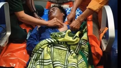 Cứu nạn ngư dân bị tai nạn lao động nguy hiểm tính mạng trên biển