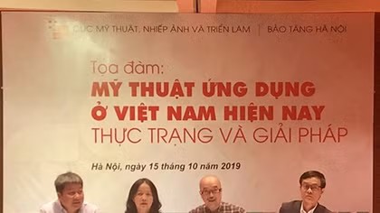 Kêu gọi liên kết để phát triển mỹ thuật ứng dụng 