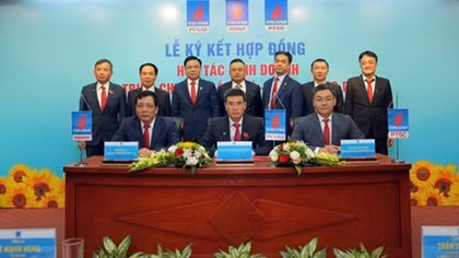 Ký kết hợp tác kinh doanh chuỗi giá trị Dịch vụ - Khí – Điện trong PVN|