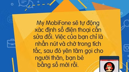 Cập nhật danh bạ trong “chớp mắt” với My MobiFone