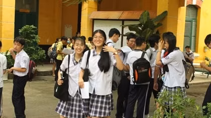 Thí sinh tự tin bước vào môn thi cuối cùng