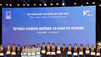Tổng công ty Điện lực Dầu khí kỷ niệm 10 năm ngày thành lập