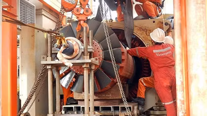 Vietsovpetro: Xí nghiệp Cơ điện đạt tiêu chuẩn IEC