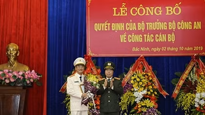 Điều động, bổ nhiệm Phó Giám đốc CA Hưng Yên giữ chức vụ Giám đốc CA Bắc Ninh