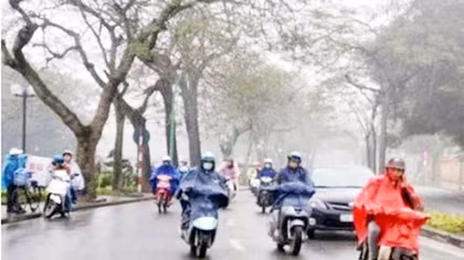 Đón không khí lạnh, miền Bắc chìm trong giá rét 