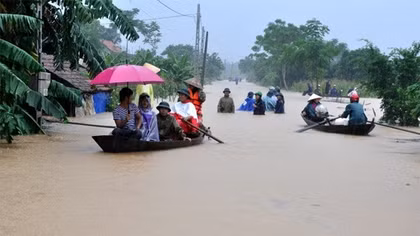 Lũ dâng cao ở Trung Bộ và Tây Nguyên, cảnh báo lũ quét 