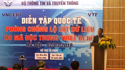 Diễn tập quốc tế về phòng chống mã độc trên internet tại 3 thành phố lớn