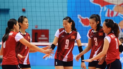 6 đội bóng tham dự giải bóng chuyền nữ quốc tế VTV Cup 2016 