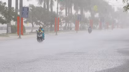 Đêm nay, miền Bắc mưa lớn diện rộng
