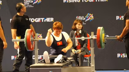 Bơi lội, cử tạ liên tiếp lập công tại ASEAN Para Games 