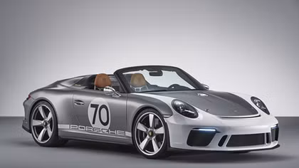 Vẻ đẹp khó cưỡng của siêu xe mui trần thuần chủng Porsche 911 Speedster