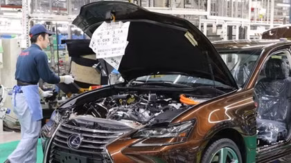 Động đất khiến Toyota tạm ngừng sản xuất tại Nhật Bản