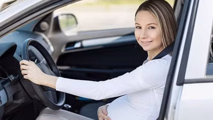 Bí kíp lái xe cho phụ nữ đang mang bầu 