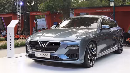 Cận cảnh VinFast Sedan LUX A2.0