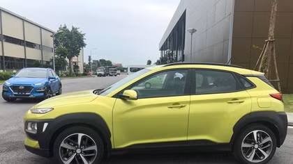 SUV đô thị Hyundai Kona “nội” lộ diện trước ngày ra mắt