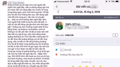 Xử phạt hành chính lái xe GrabBike quấy rối tình dục bé gái 