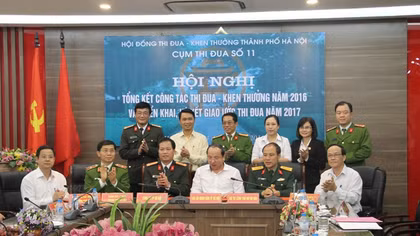 Cụm thi đua số 11 TP Hà Nội tổng kết công tác thi đua khen thưởng