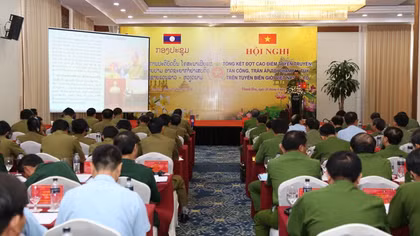 Tổng kết cao điểm tấn công, trấn áp tội phạm ma túy trên tuyến biên giới Việt Nam - Lào