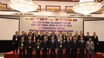 Khai mạc hội thảo thực thi pháp luật phòng, chống ma túy lần thứ 5