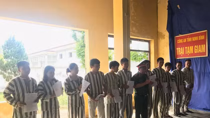 27 phạm nhân được giảm án, tha tù trước thời hạn