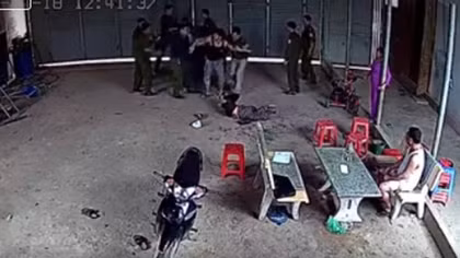 Làm rõ thông tin liên quan clip “công an đánh người"