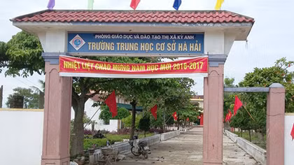 Gần 1.000 học sinh ở Kỳ Hà đã đến lớp 