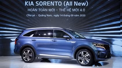 Mẫu xe SORENTO thế hệ 4.0- Thế hệ sản phẩm mới nhất của thương hiệu KIA