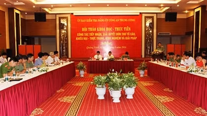 Hội thảo khoa học về giải quyết khiếu nại tố cáo